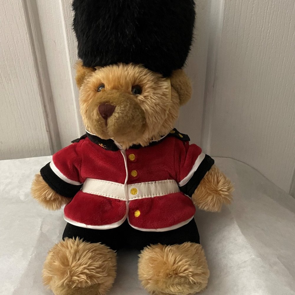 Keel Toys English Guardsman 10” Teddy Bear Plush Stuffed Animal British London